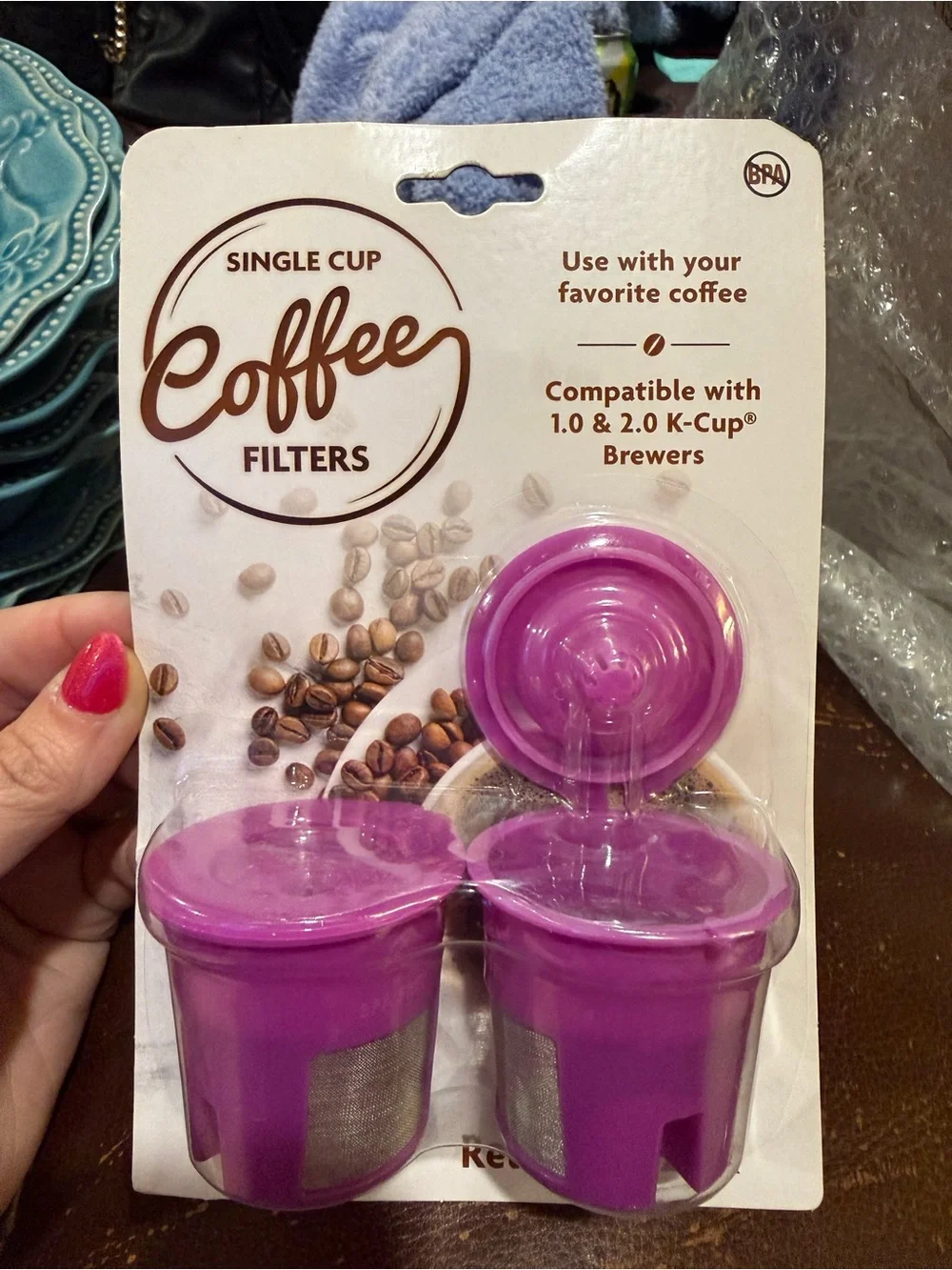 Single coffee filters